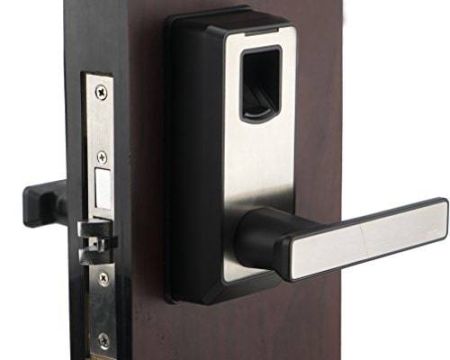 Замок с сенсором отпечатков пальцев ZKTeco PL10B [ID]