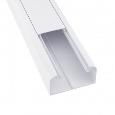 Кабель-канал DKC 09501, 90х50 мм, с фронтальной крышкой, 2м