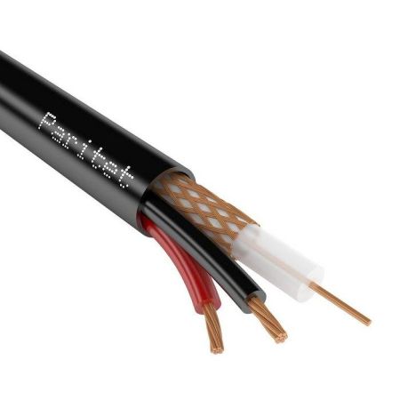 Кабель комбинированный Паритет КВТ-П-2 2х0,5 для видеонаблюдения