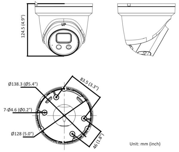 Уличная IP-камера 5Мп Hikvision DS-2CD3356G2-ISU/SL (4 мм) с технологией AcuSense