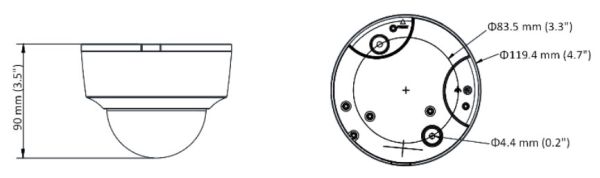 Уличная IP-видеокамера 2Мп HikVision DS-2CD2125G0-IMS (6 мм) с HDMI выходом