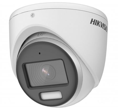 Уличная купольная HD-TVI видеокамера 2Мп HikVision ColorVu DS-2CE70DF3T-MFS (3.6 мм) с микрофоном (AoC)