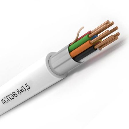 Кабель экранированный Rexant КСПВ 8х0,5 мм