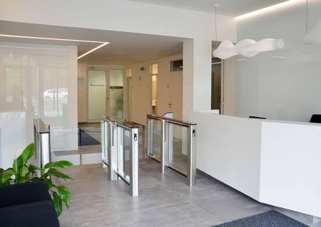 Секция двусторонняя PERCo-STD-01 для турникета PERCo-ST-01 "Скоростной проход" (без крышки и створок)