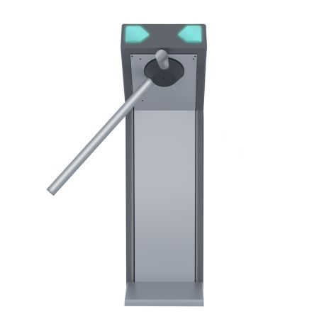 Турникет-дуопод моторизованный Rusgate T2-M-SF v.2 MF (с автоматическими планками Антипаника)