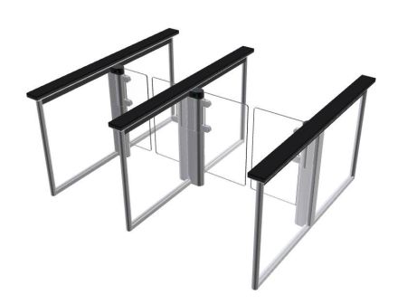 Центральный модуль проходной Gunnebo SpeedStile FLS BA и EV длина 1200 мм