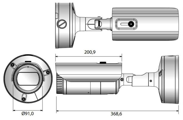 Антивандальная сетевая IP-видеокамера 5Мп Wisenet XNO-8080R (3.7–9.4мм) Антивандальная сетевая IP-видеокамера 5Мп Wisenet XNO-8080R (3.7–9.4мм)