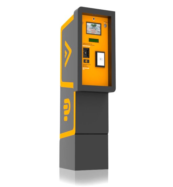 Выездная стойка АП-ПРО 02 Оптима со сканером билетов