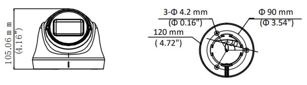 Уличная HD-TVI видеокамера 2Мп HiWatch DS-T209(C) (2.8-12 мм) с EXIR-подсветкой до 40м