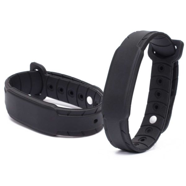 Силиконовый RFID-браслет NXP Mifare Plus SE 1k, с застежкой