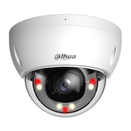 IP-видеокамера 4Мп Dahua DH-IPC-HDBW2449EP-S-IL-0280B с ИИ и двойной подсветкой