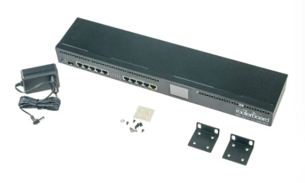 Роутер MikroTik RB3011UIAS-RM, черный