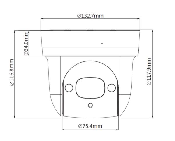 Скоростная PTZ видеокамера 2Мп Dahua DH-SD29204UE-GN-W с Wi-Fi и оптическим 4x увеличением Скоростная PTZ видеокамера 2Мп Dahua DH-SD29204UE-GN-W с Wi-Fi и оптическим 4x увеличением