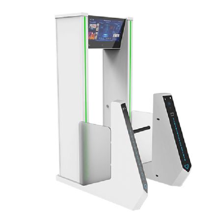 Металлодетектор с турникетом ZKTeco ZK-MD6000S с измерением температуры