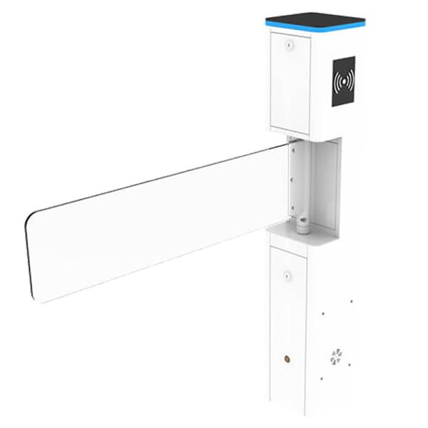 Автоматическая калитка ZKTeco SBT2000S, белый, без считывателей (со створкой)