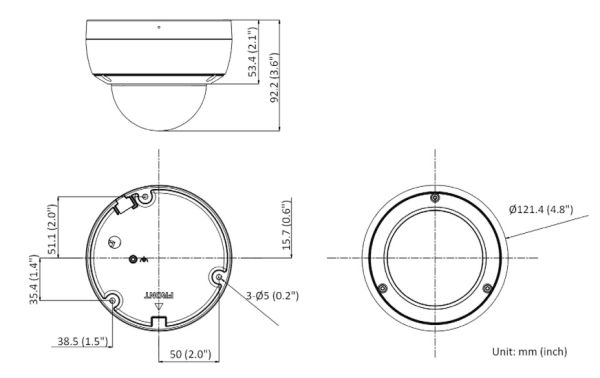 Уличная IP-камера 5Мп Hikvision DS-2CD3156G2-IS(C) (2.8 мм) с технологией AcuSense