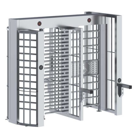 Полноростовой роторный турникет Блокпост Спектр СТ 4М с распашной калиткой