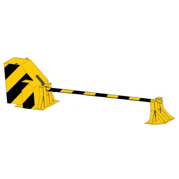 Противотаранный шлагбаум ПШВ-СБ 6000 вертикальный, механический, 20 тонн