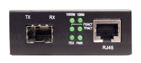 Оптический медиаконвертер Gigabit Ethernet Osnovo OMC-1000-11X