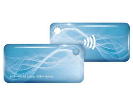 Брелок комбинированный EM-Marine + Mifare Plus X 4K, UID 4/7 byte
