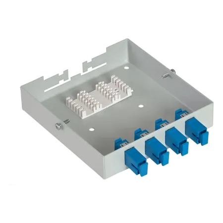 Кросс оптический ШКОН-Р/1-4-SC~4-SC/SM~4-SC/UPC настенный