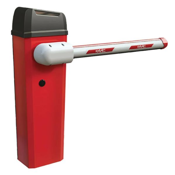 Шлагбаум автоматический FAAC B614/5 с подсветкой и круглой стрелой 5 м