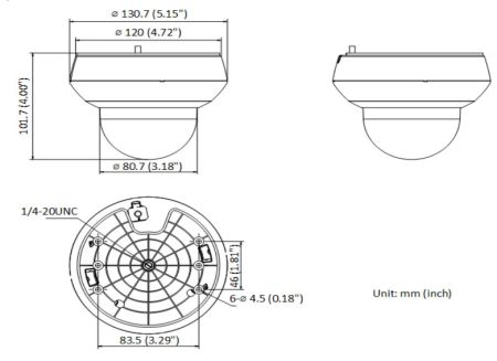 Скоростная уличная PTZ IP-камера 2Мп HiWatch DS-I205M(С) Скоростная уличная PTZ IP-камера 2Мп HiWatch DS-I205M(С)