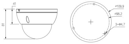 IP-видеокамера антивандальная 8Мп Dahua DH-IPC-HDBW1830EP-0360B-S6 IP-видеокамера антивандальная 8Мп Dahua DH-IPC-HDBW1830EP-0360B-S6
