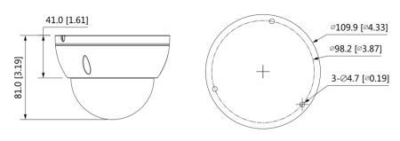 IP-видеокамера 4Мп Dahua DH-IPC-HDBW1431EP-0360B-S4 с ИК-подсветкой до 30м