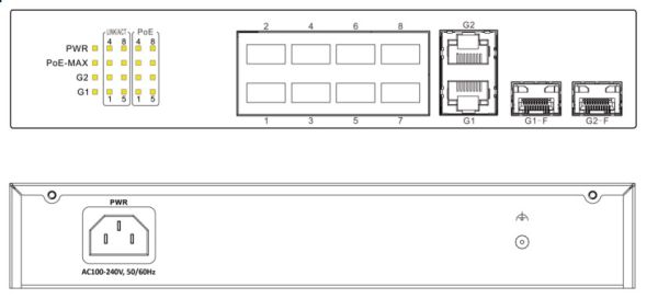 Интеллектуальный управляемый 24-портовый PoE коммутатор DS-3E1310P-SI