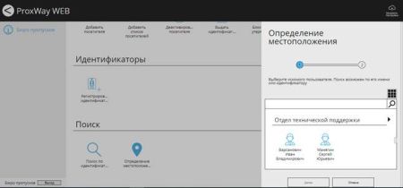 Кроссплатформенное WEB приложение ProxWay PW WEB