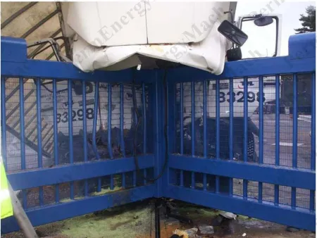 Противотаранные ворота Forpost-6000У распашные, 3-5 метров