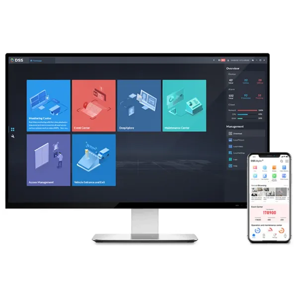 Программное обеспечение Dahua DSS Professional DSS8PRV, дополнительная лицензия на 1 видеоканал