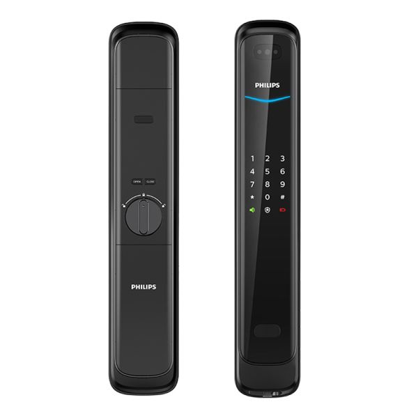 Электронный замок биометрический Philips DDL702-8HWS Face ID с распознаванием лиц