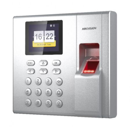 Биометрический сетевой контроллер HikVision DS-K1T8003F со считывателем отпечатков пальцев Биометрический сетевой контроллер HikVision DS-K1T8003F со считывателем отпечатков пальцев