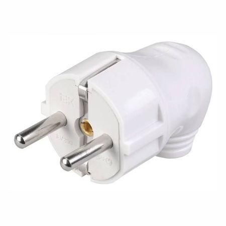 Вилка разборная угловая ВПу11-01-Ст (EVP11-16-01-K01) с заземлением, 16А