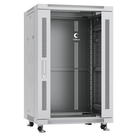 Шкаф телекоммуникационный 19" Cabeus SH-05C-18U60/60, напольный 18U