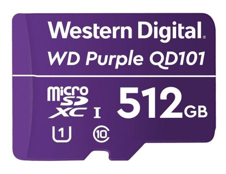 Карта памяти Western Digital Purple SC QD101 Ultra Endurance 512GB