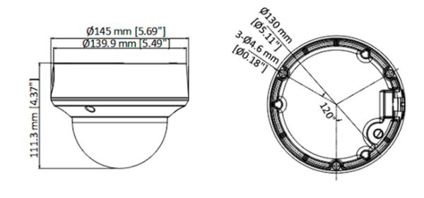 Антивандальная уличная 5Мп HD-TVI видеокамера HiWatch DS-T508 (2.7-13.5 мм) с EXIR-подсветкой до 40м