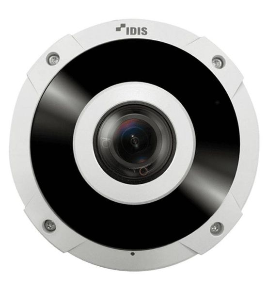 Панорамная антивандальная IP-видеокамера 12Мп IDIS DC-Y8C13WRX с паноморфным объективом
