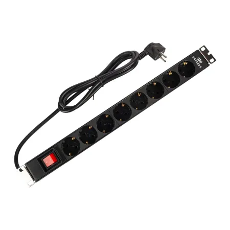 Блок розеток 19" Datarex DR-432121, 8 розеток
