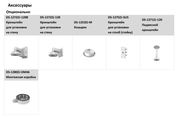 Уличная купольная IP-камера ColorVu 2Мп HiWatch DS-I252L (4 мм)