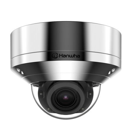 Антивандальная сетевая нержавеющая IP-видеокамера 5Мп Wisenet XNV-8080RSA (3.9-9.4 мм)