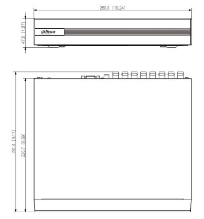 16-канальный HDCVI-видеорегистратор Dahua DH-XVR1B16-I