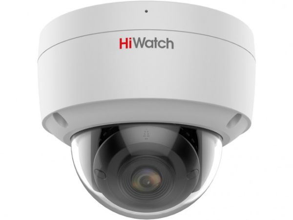 Антивандальная IP-камера 4Мп ColorVu HiWatch IPC-D042C-G2/SU (4 мм) с микрофоном