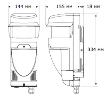 Лазерный сканирующий детектор Optex REDSCAN RLS-3060SH
