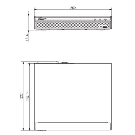 IP-видеорегистратор 4K 16-канальный Dahua DHI-NVR4116HS-4KS2/L