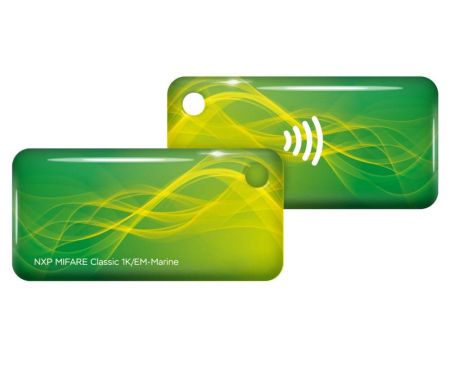 Брелок комбинированный EM-Marine + Mifare Plus X 4K, UID 4/7 byte