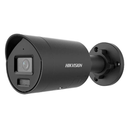 Сетевая IP-камера ColorVu 8Мп Hikvision DS-2CD2087G2H-LIU/SL (4 мм), черная с интеллектуальной гибридной подсветкой до 40 м
