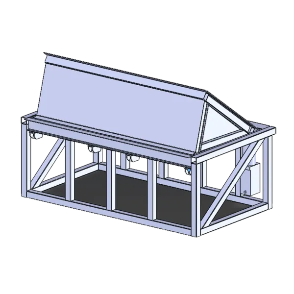 Дорожный блокиратор УПДБ-СБ усиленный противотаранный Дорожный блокиратор УПДБ-СБ усиленный противотаранный